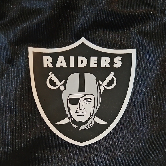 NFL Raiders Black Scarf - Picture 2 of 5